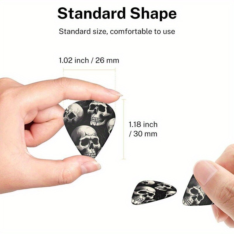 New Guitar Pick Set 6-Piece Se - đánh giá và giá Electric Guitar Pick Pack