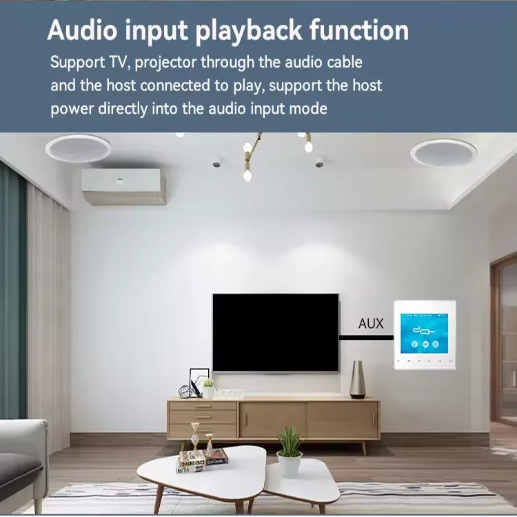 Home Bluetooth Wall Amplifier  - đánh giá và giá Audio Music Background