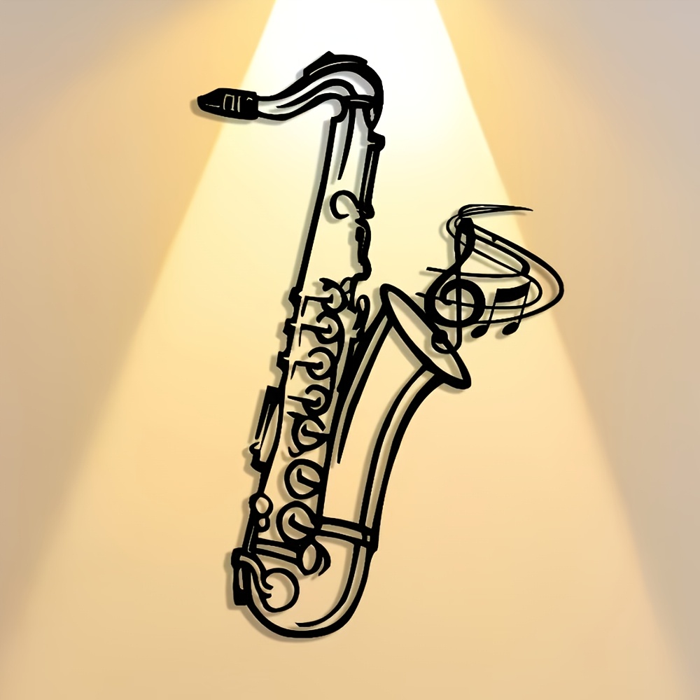 Metal Wall Art Saxophone Decor - đánh giá và giá Audio Music Live