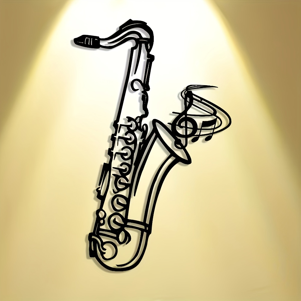 Metal Wall Art Saxophone Decor - đánh giá và giá Audio Music Live