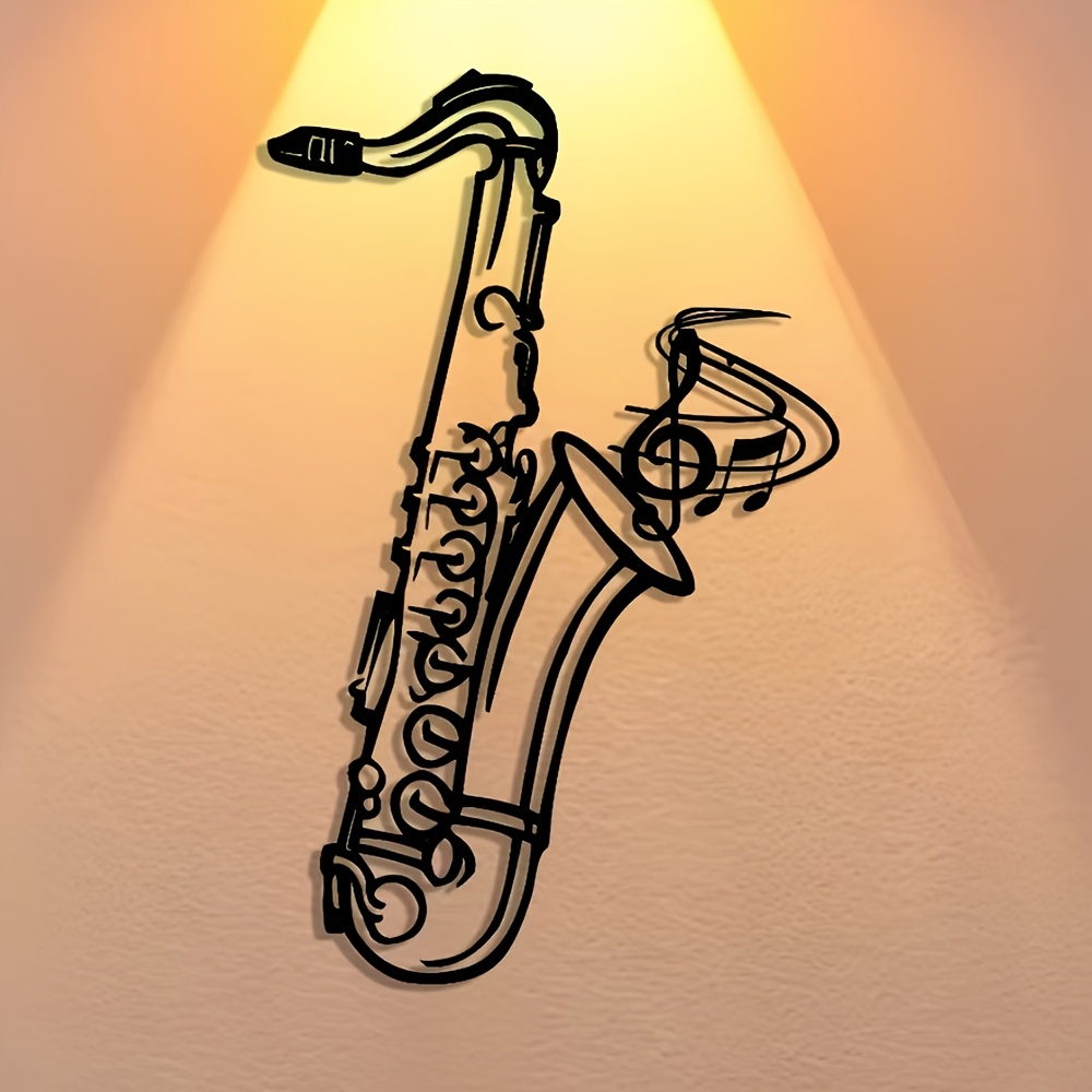 Metal Wall Art Saxophone Decor - đánh giá và giá Audio Music Live