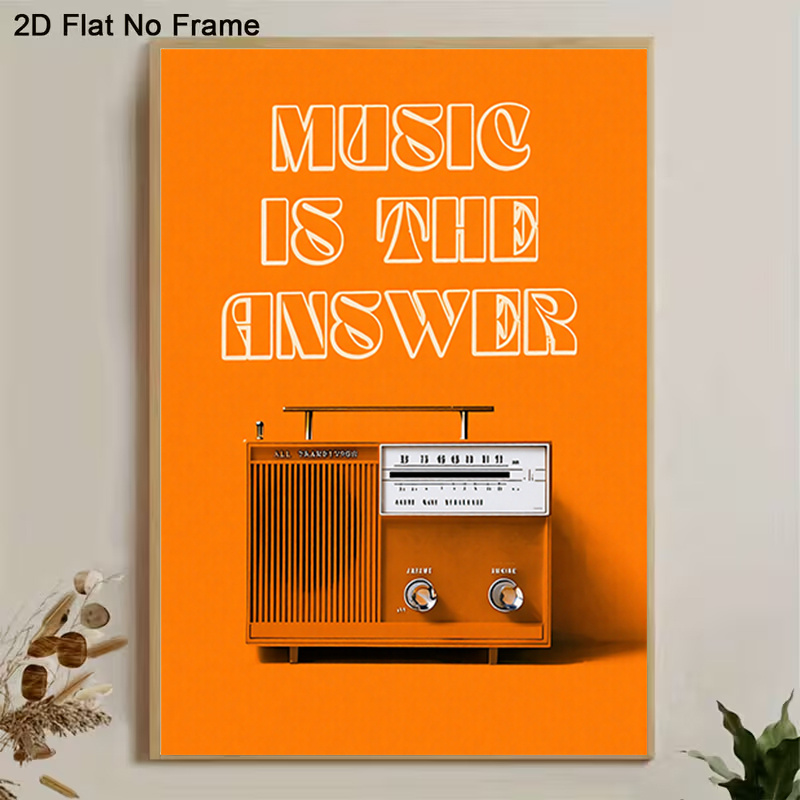 Vintage Radio Wall Art Framele - đánh giá và giá Audio Music Background