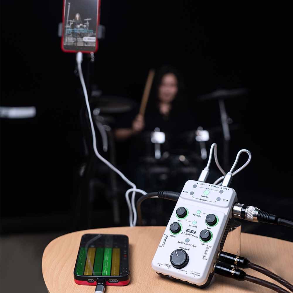 JOYO Audio Mixer MOMIX PRO Sui - đánh giá và giá Audio Music Live
