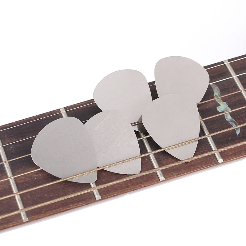 Pack of 10 Stainless Steel Met - đánh giá và giá Electric Guitar Pick Pack
