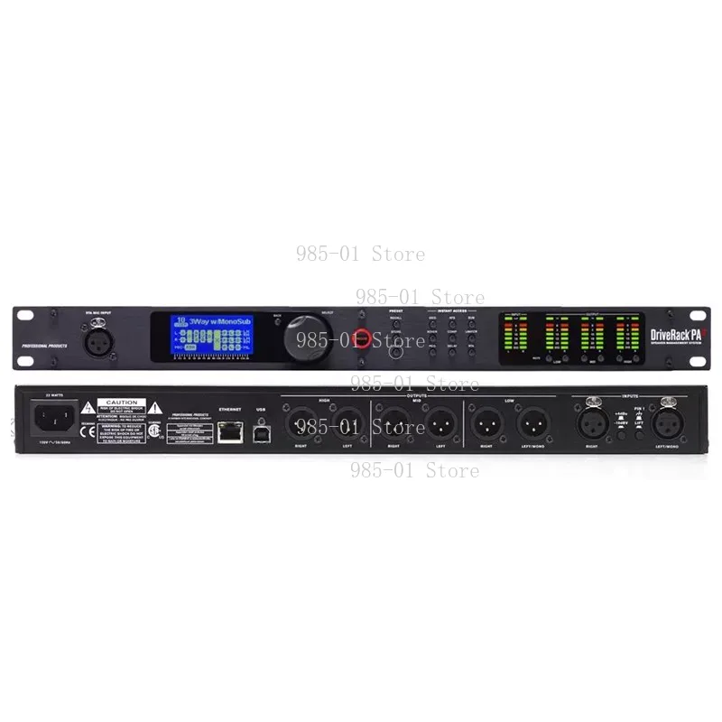 Professional DBX PA2 DriveRack - đánh giá và giá Audio Music Live