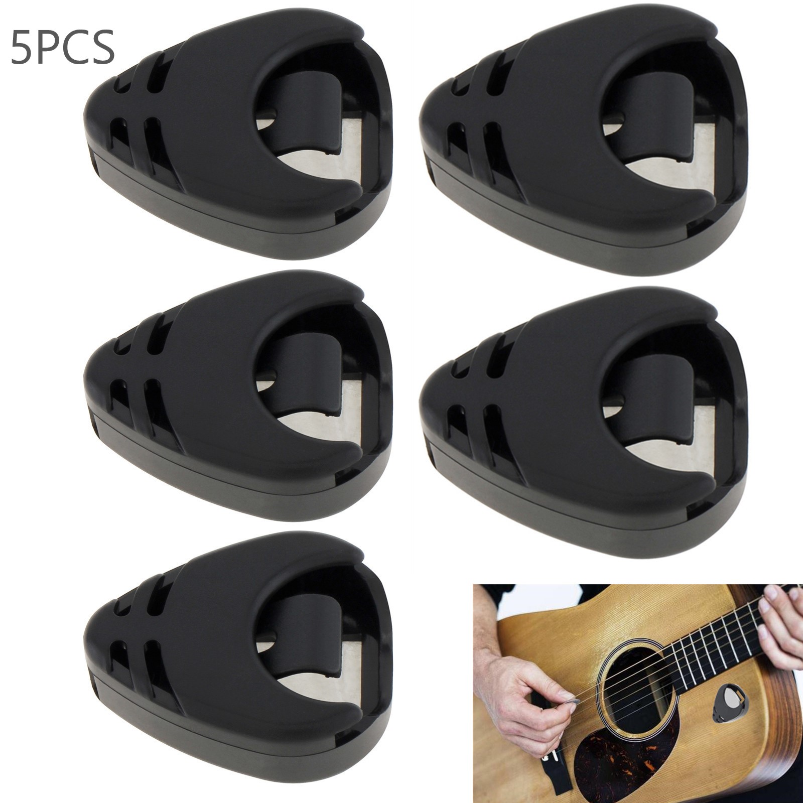 5pcs Guitar Picks Holder Plast - đánh giá và giá Electric Guitar Pick Pack