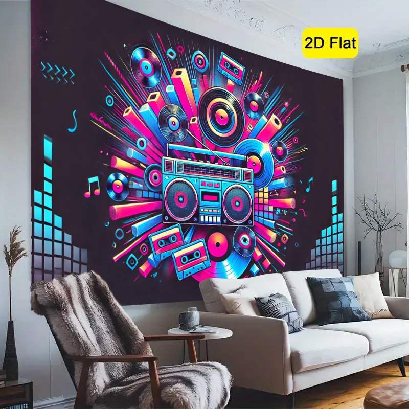2D flat, 1-piece product. Retr - đánh giá và giá Audio Music Background