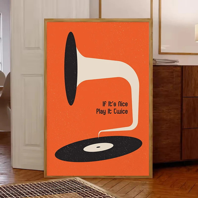 Mid Century Vinyl Record Canva - đánh giá và giá Audio Music Live
