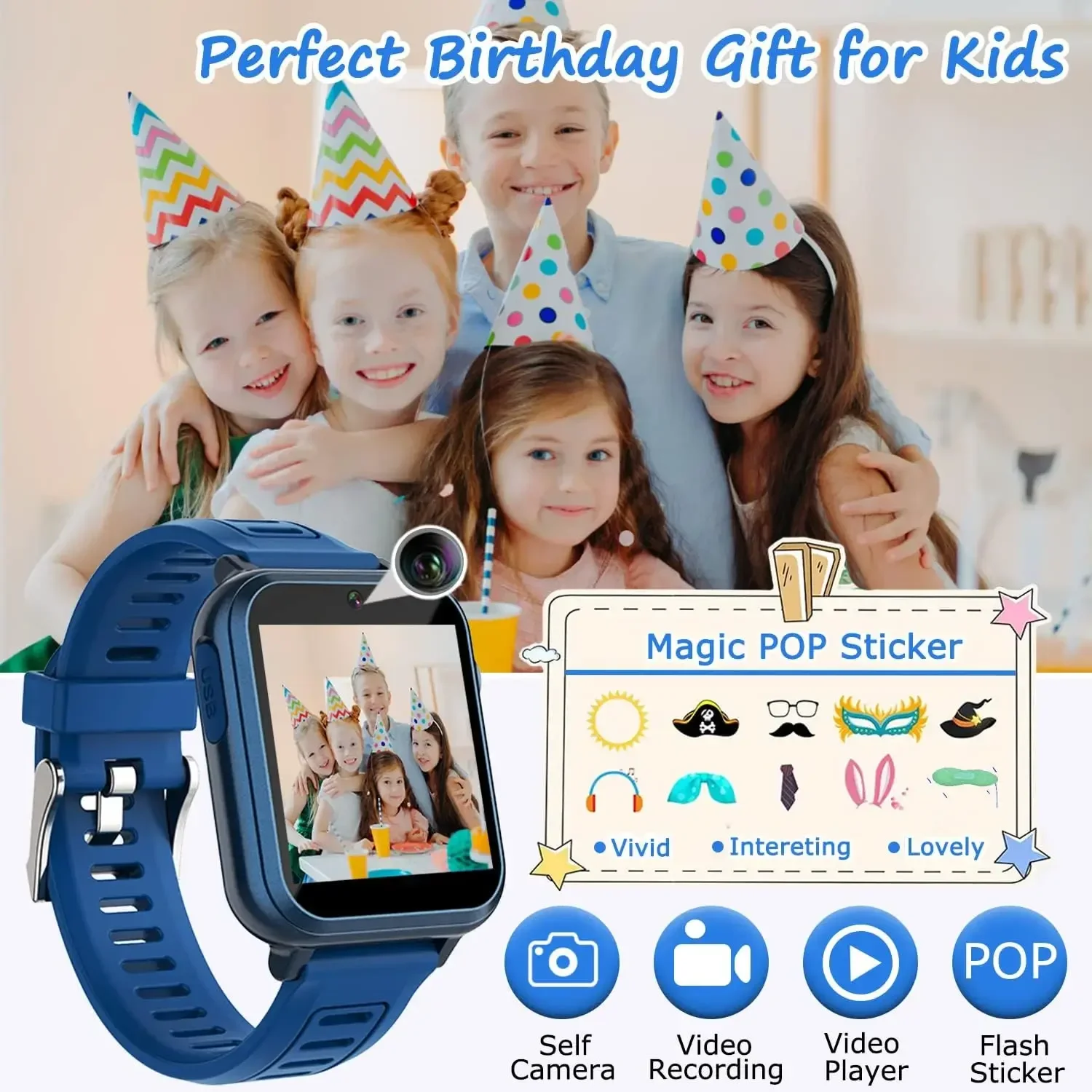 Children's Wristwatch 24 Games - đánh giá và giá Audio Music Kids