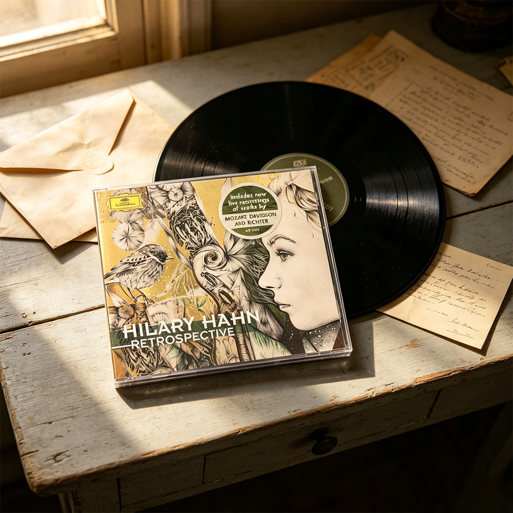 CD 'Retrospective' Hilary Hahn - đánh giá và giá Audio Music Live