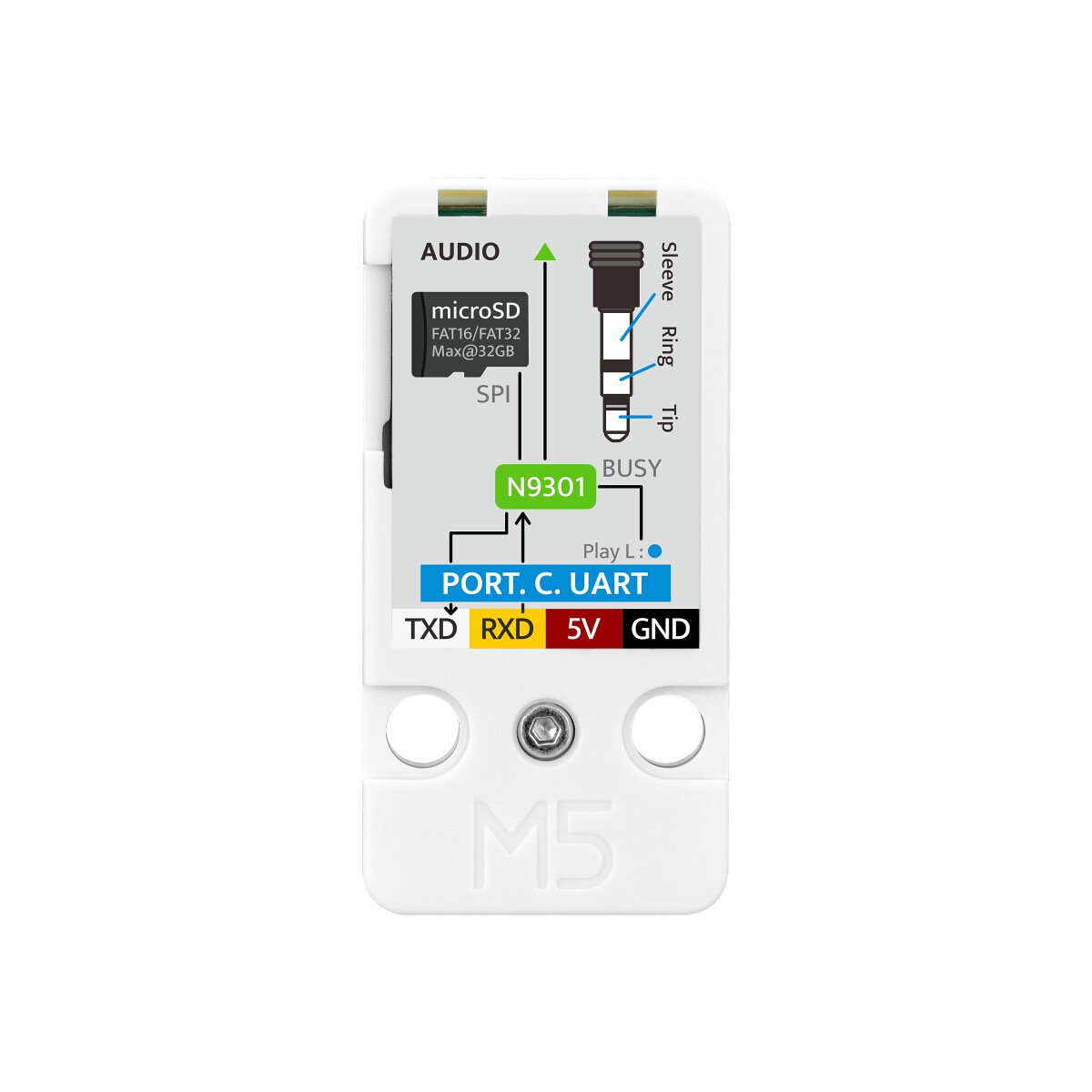 M5Stack Official Audio Player  - đánh giá và giá Official Audio Music
