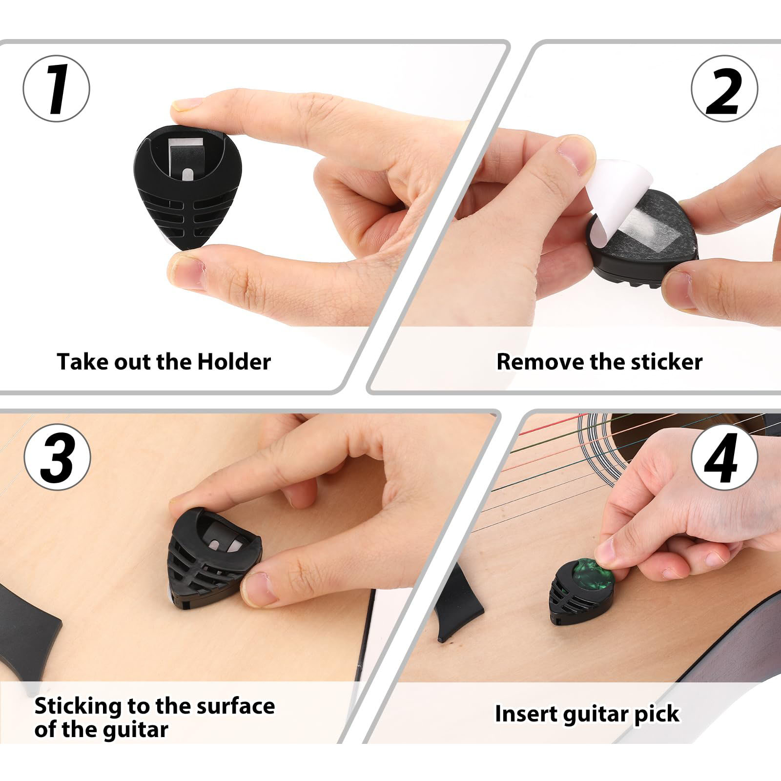 10pcs  Guitar Picks & 1pc Pick - đánh giá và giá Electric Guitar Pick Pack