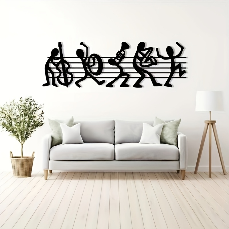 Vintage Music Note Metal Wall  - đánh giá và giá Audio Music Live