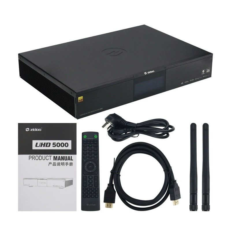 UHD5000 Ultra-HD Music Player  - đánh giá và giá Audiovision Music Player