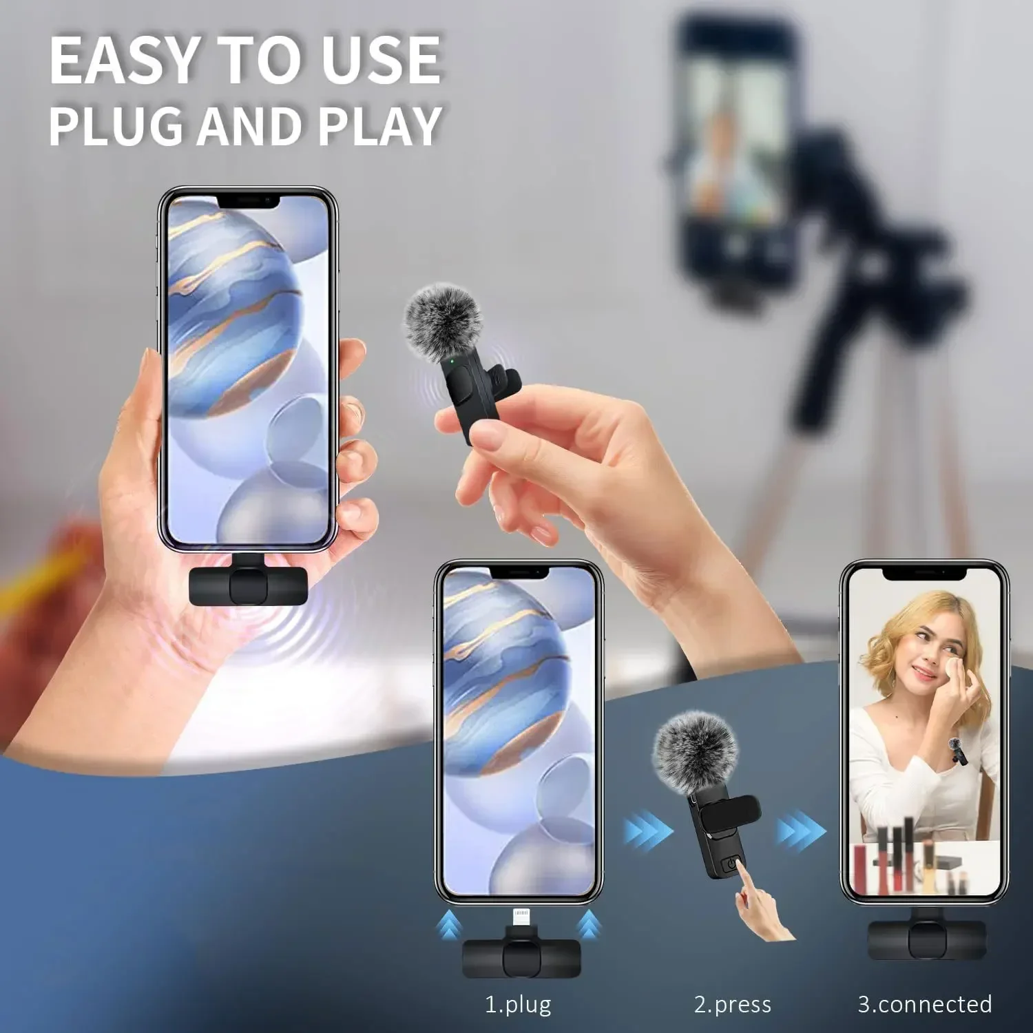 Wireless Lavalier Microphone 2 - đánh giá và giá Audio Music Live