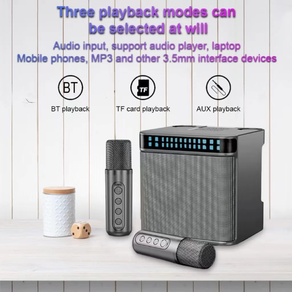 Portable BT Speaker with 2 Wir - đánh giá và giá Audio Music Kids